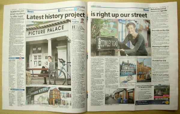 Latest History Project is right up our street, Oxford Mail 22 July 2017